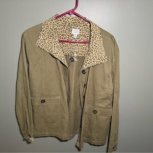Army green jacket